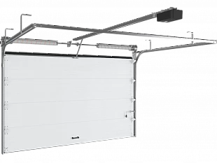 Гаражные секционные ворота RSD02 Doorhan из стальных сэндвич-панелей с торсионным механизмом (2200*3200)
